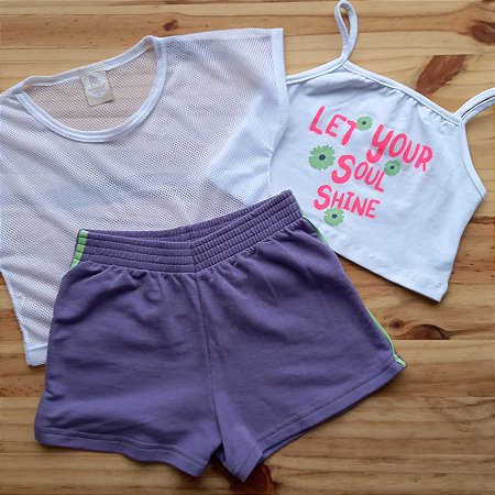 Conjunto Infantil Shine (3 peças)