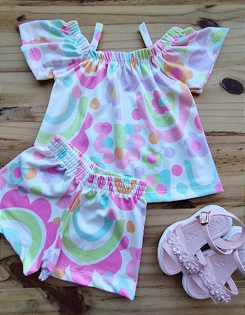 Conjunto Infantil Feminino Divertido