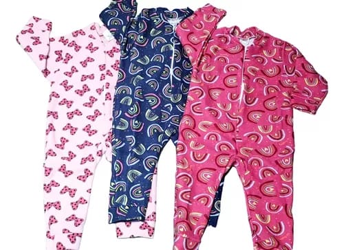 Pijama Macacão Infantil Estampado Unisoft