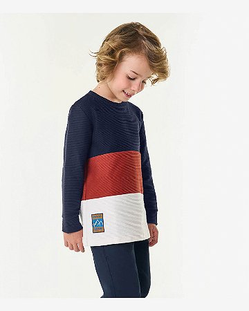 Camiseta Infantil/Juvenil Masculina Manga Longa