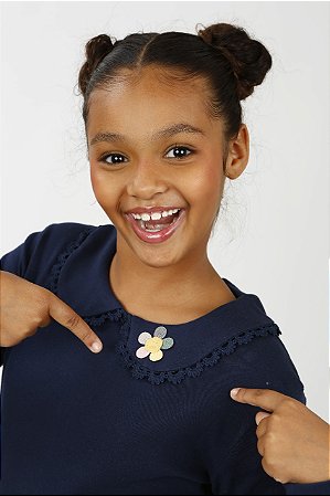 Blusa Gola Princesa Infantil Feminina