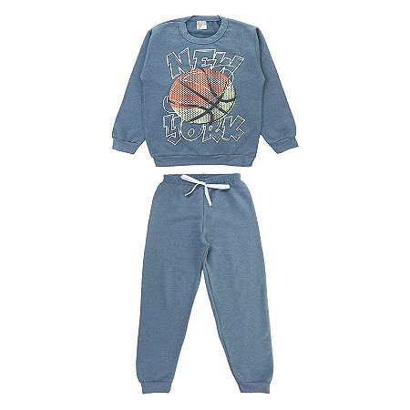 Conjunto Moletom Juvenil Masculino Visual Radical