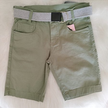 Bermuda Juvenil Jeans Masculina