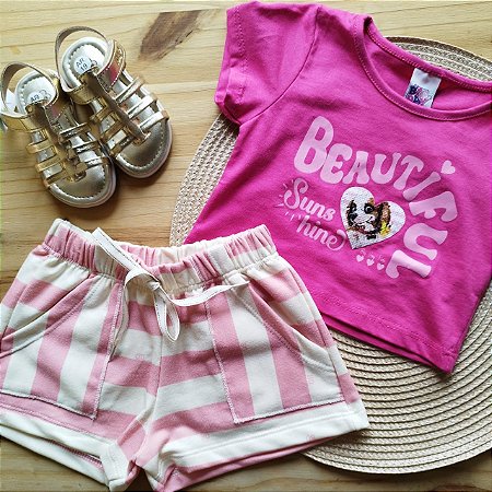 Conjunto Infantil Menina Beautiful