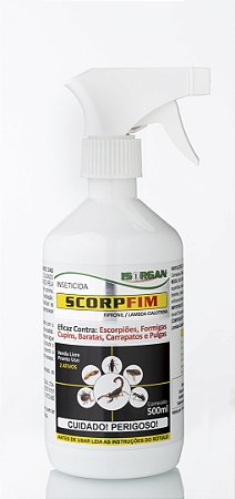 ScorpFim - 500ml - Escorpiões, baratas, formigas, cupins, carrapatos, pulgas, etc