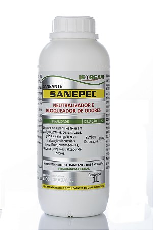 SANEPEC Herbal - Neutralizador e Bloqueador de Odores - 1000ml