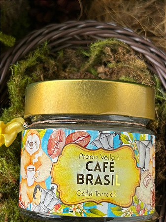 Vela aromática Café Brasil - CAFÉ TORRADO- 140 gramas