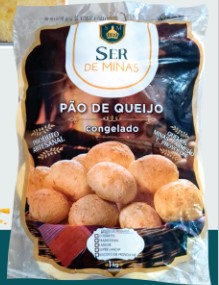 PÃO DE QUEIJO COQUETEL OU TRADICIONAL CONGELADO SER DE MINAS  1 kg
