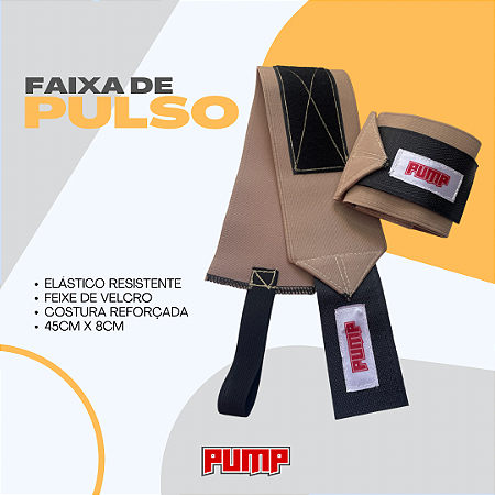 FAIXA DE PULSO - BEJE