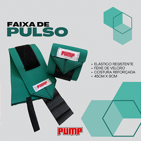FAIXA DE PULSO - VERDE BANDEIRA