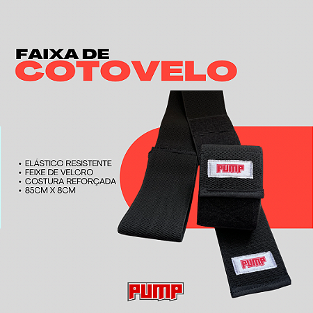 FAIXA DE COTOVELO - PRETA