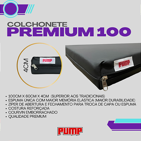 COLCHONETE 100X60X4 PREMIUM