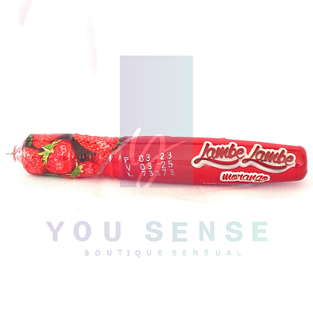 Caneta Lambe Lambe - Morango