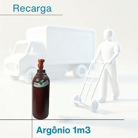 Carga de Argônio 1m³ - ONU 1006