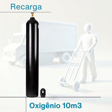 Carga de Oxigênio 10m3 Industrial - ONU 1072