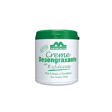 Creme Desengraxante C/Esfoliante 500g Mavaro
