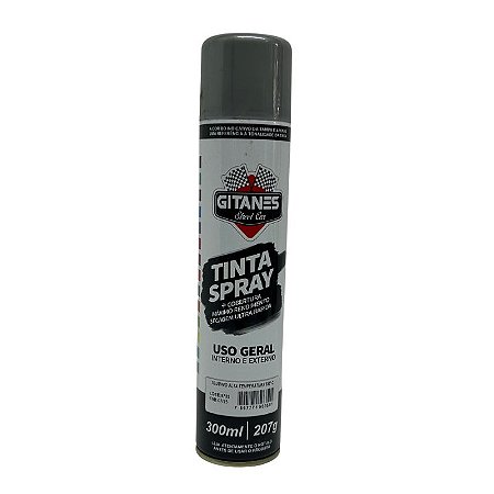 Tinta Spray Aluminio Alta Temperatura 300Ml/207G Gitanes