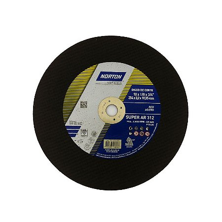 Disco de corte 10"x3,2x3/4" AR312 Norton