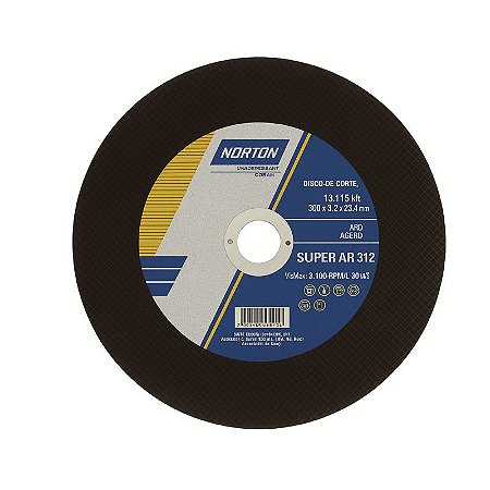 Disco de corte 12"x3,2x1" AR312 Norton