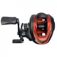 Carretilha S22 Preta/Vermelha Manivela Direita Albatroz Fishing