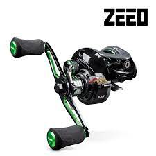 Carretilha ZEED E-800 Verde Maruri Manivela Direita