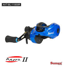 Carretilha Akita 11000R azul-direita SUMAX