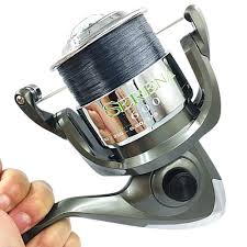 Molinete Serena 6000 Marine com linha