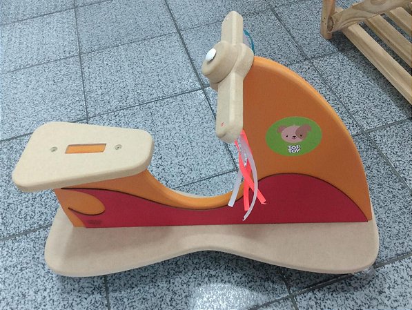 Carrinho Foguete Bate Pé Laranja - Top Toy Brasil