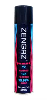 Gás Butano Zengaz para Isqueiros Recarregáveis - 300ml