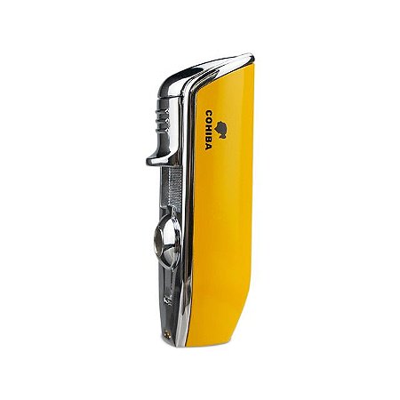 Isqueiro Cohiba Tipo Maçarico 3 Chamas