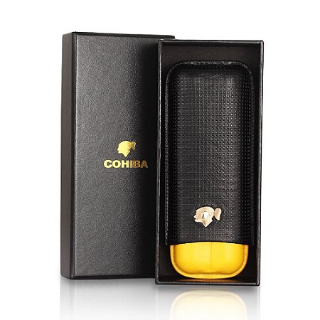 Cohiba-Porta charuto em couro