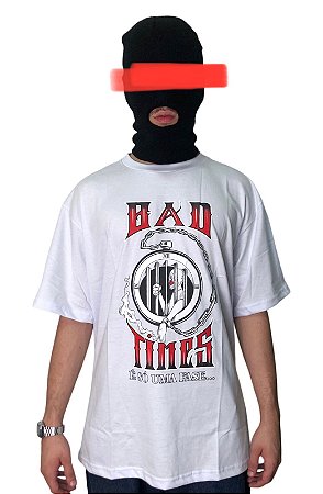 CAMISETA BROTHAS E CASH x DV$ "BAD TIMES"