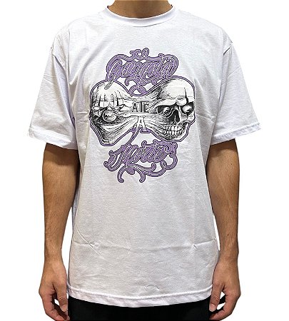 CAMISETA BROTHAS E CASH X DV$ "GANGSTER ATÉ A MORTE"