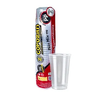 Copo Descartável  PP 770ml Post Mix cx c/500 unid. - Copozan
