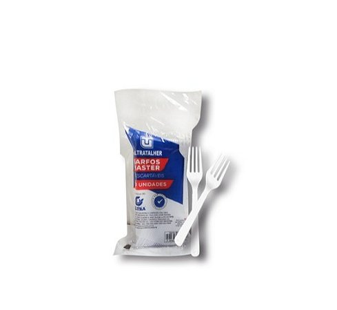 Garfo Master Refeição Branco c/50 unidades - Ultratherm