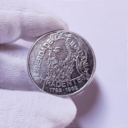 Moeda de 5000 Cruzeiros de 1992 Tiradentes