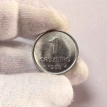 Moeda de 1 Cruzeiro de 1985 Cana de Açúcar