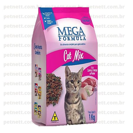 RAÇÃO PARA GATOS MIX 1KG