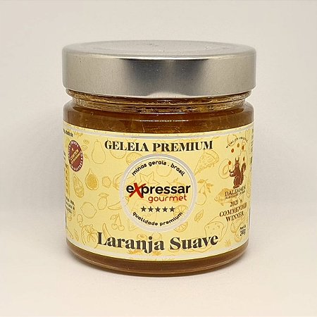 Geleia Laranja Suave e Especiarias Expressar Gourmet  - Premiada 2021