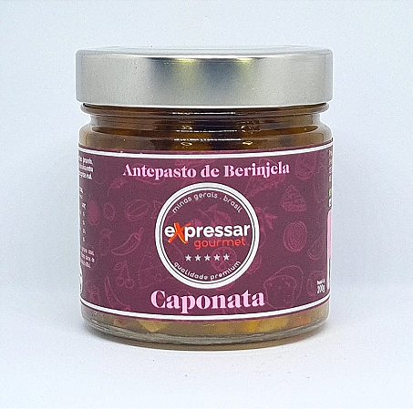 Caponata Maltesa Expressar Gourmet - Antepasto de Berinjela