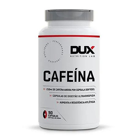 Cafeína 90cps - Dux Nutrition