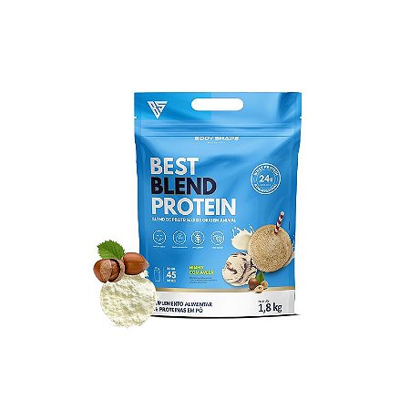 Best Blend Protein NINHO C/ AVELÃ- 1800g - BodyShape