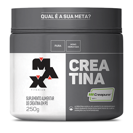 Creatina Creapure 250g - Max Titanium