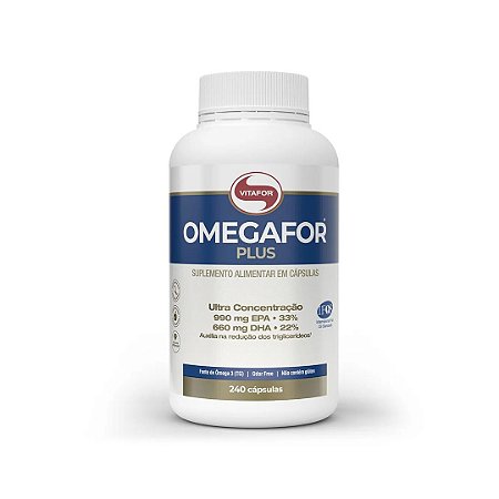 Omegafor Plus 240 Cápsulas - Vitafor