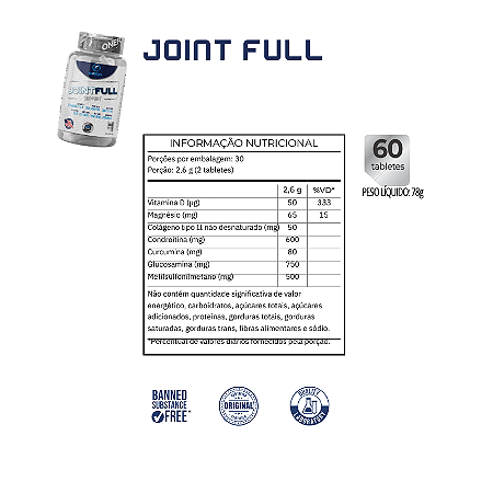 Joint Full Support 60 tbs - OneFull®