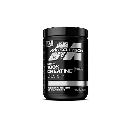 Creatina Platinum Br 400g - MuscleTech