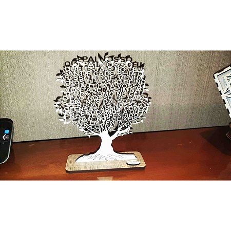 Decoração de Árvore do Pai Nosso 3mm