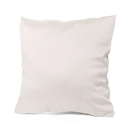 CAPA ALMOFADA P/SUBLIMA AVELUDADO BRANC 40x40 OPL