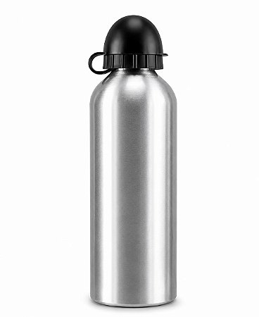 SQUEEZE BOLINHA 750ML ALUMINIO PRATA DEKO