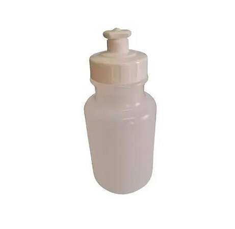 SQUEEZE TRANSP TAMPA BRANCA 500ML TP